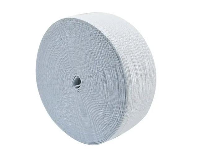 Elástico blanco 5 Cm De Ancho - Rollo De 5 Metros